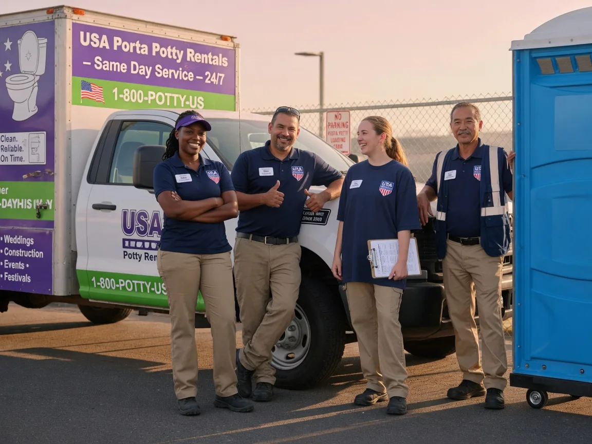 Porta Potty Rental company in Harrells, NC